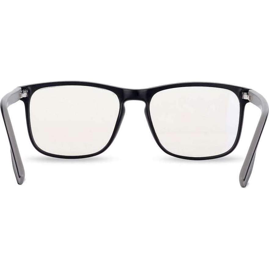 Gafas de lectura Gudzws con bloqueo de luz azul unisex negro