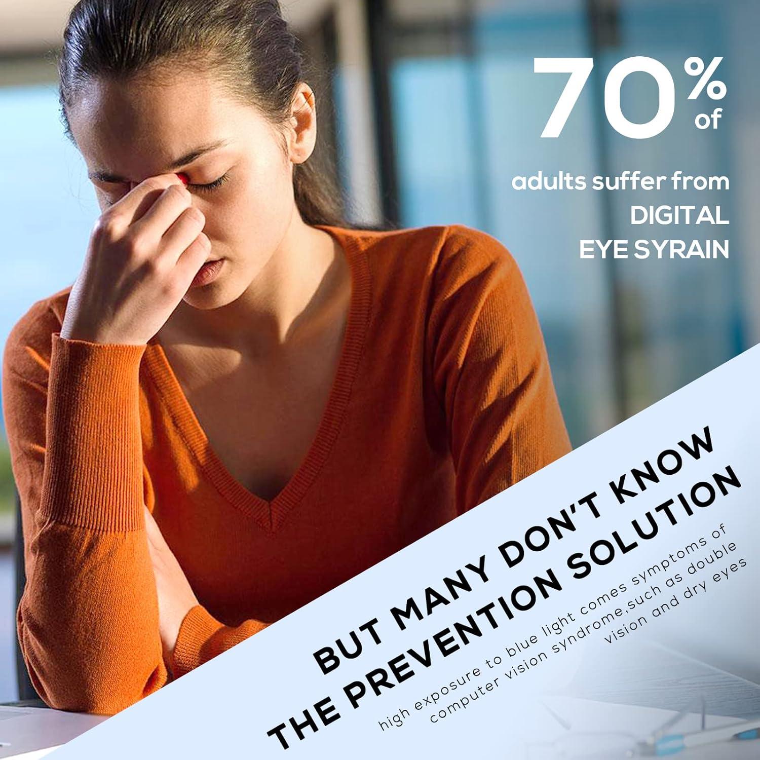 Gafas de lectura DUCO DC5206 con bloqueo luz azul y UV400