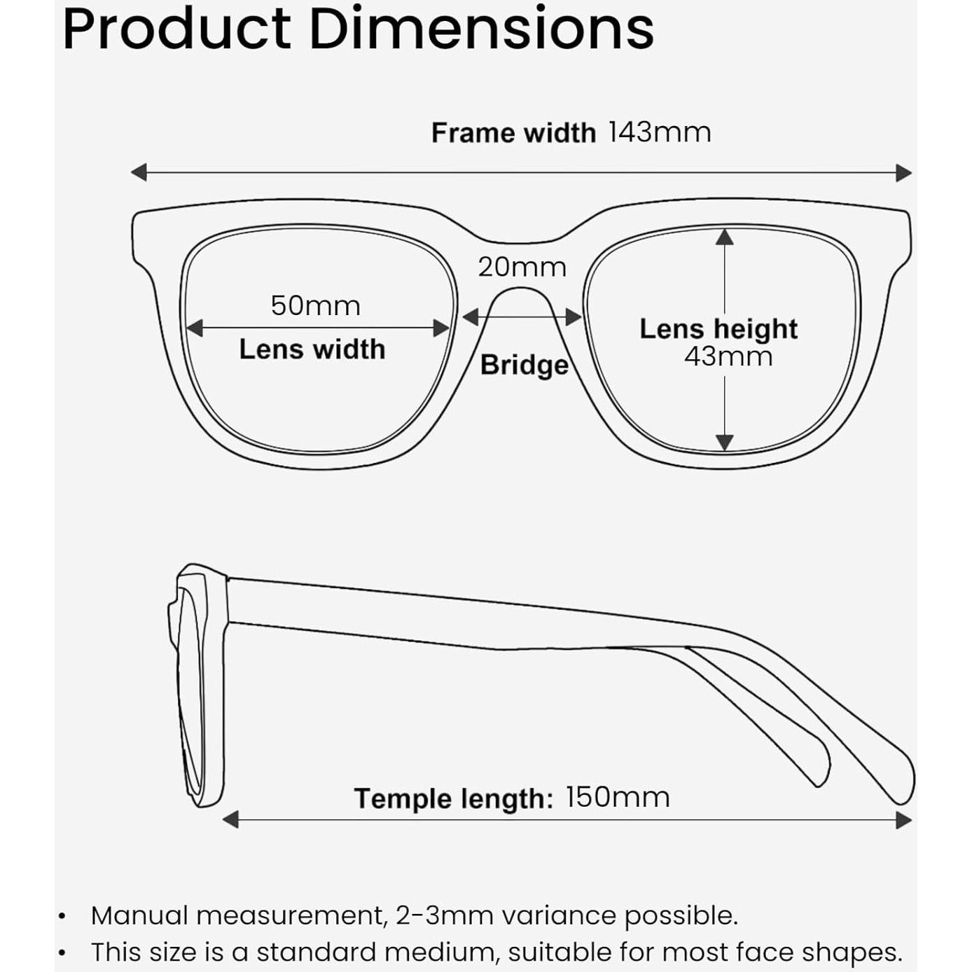 Gafas Anti Fatiga Ocular Saraudy, Bloqueo Luz Azul, Montura Redonda