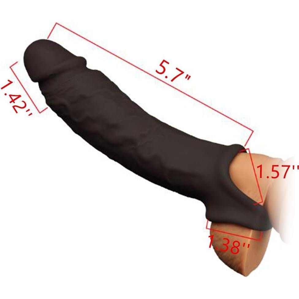 Manga Extensora Suave HWMYK 20.32 CM Negro Mejora Masculina