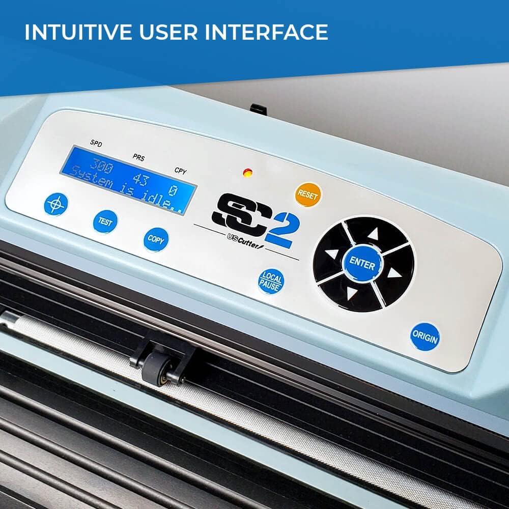 Cortadora de Vinilo USCutter SC2 71 cm con Soporte y VMC