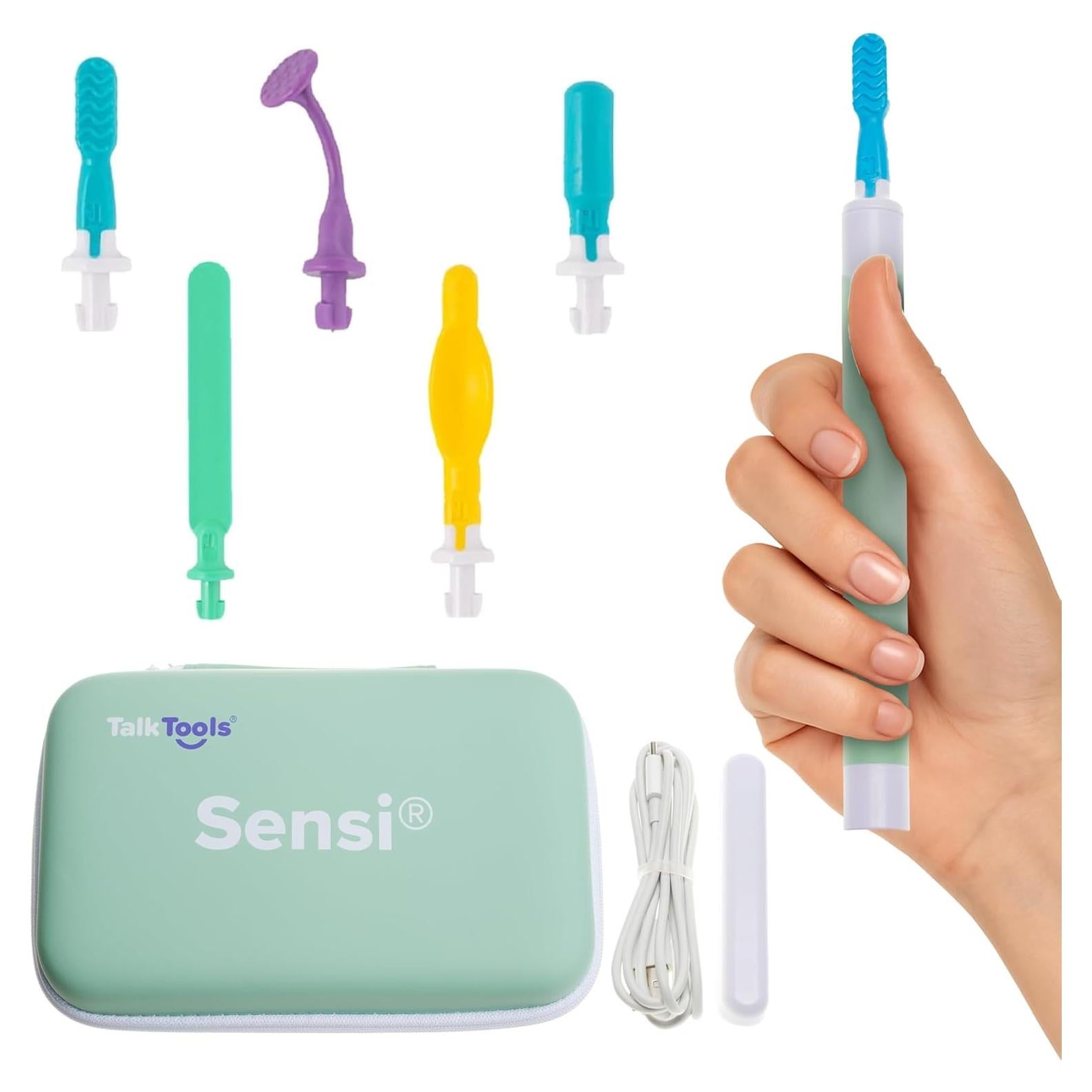 Kit Terapia Sensorial Oral TalkTools Sensi Verde 5 Puntas