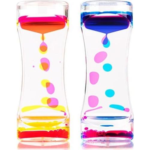 Temporizador de Burbujas Líquidas Dash Sensations - Azul y Rosa