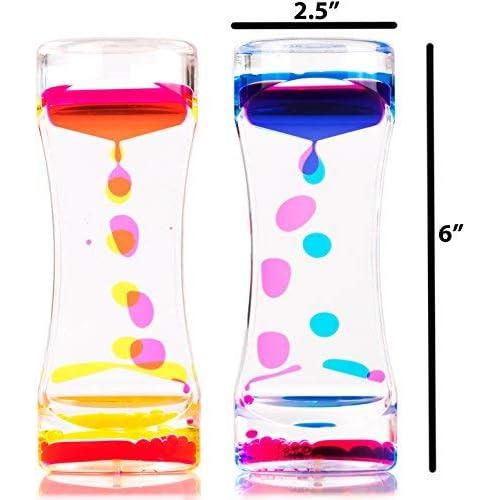 Temporizador de Burbujas Líquidas Dash Sensations - Azul y Rosa