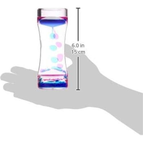 Temporizador de Burbujas Líquidas Dash Sensations - Azul y Rosa