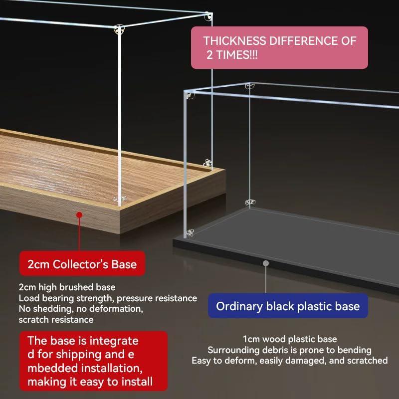 Caja de exhibición acrílica Scoparius 15x15x20 cm apilable