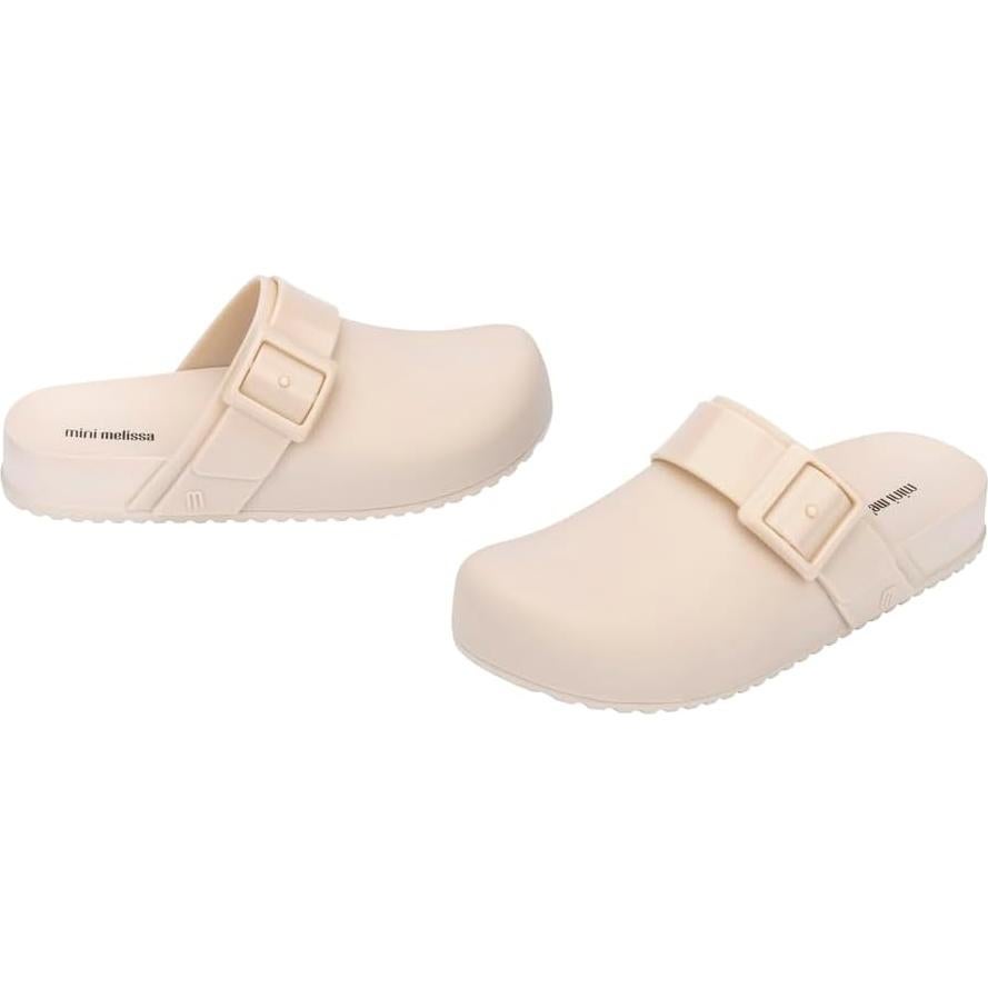 Zapatos Mini Melissa Cozy Clog Niña 11 Beige Ecológicos
