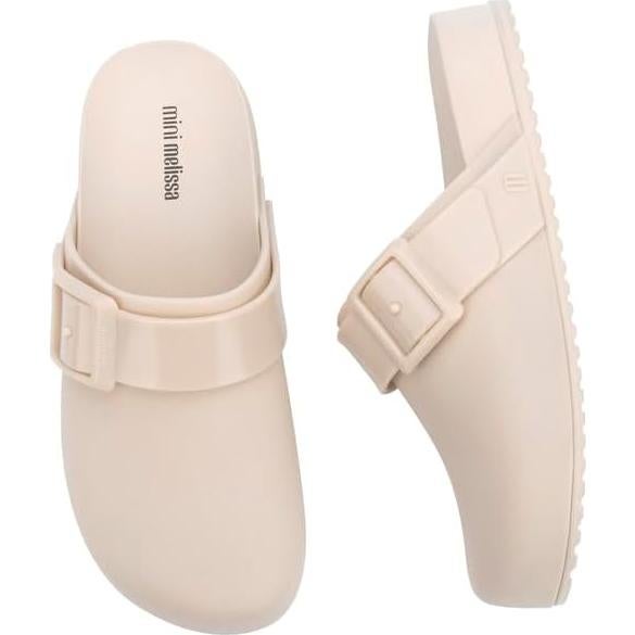 Zapatos Mini Melissa Cozy Clog Niña 11 Beige Ecológicos