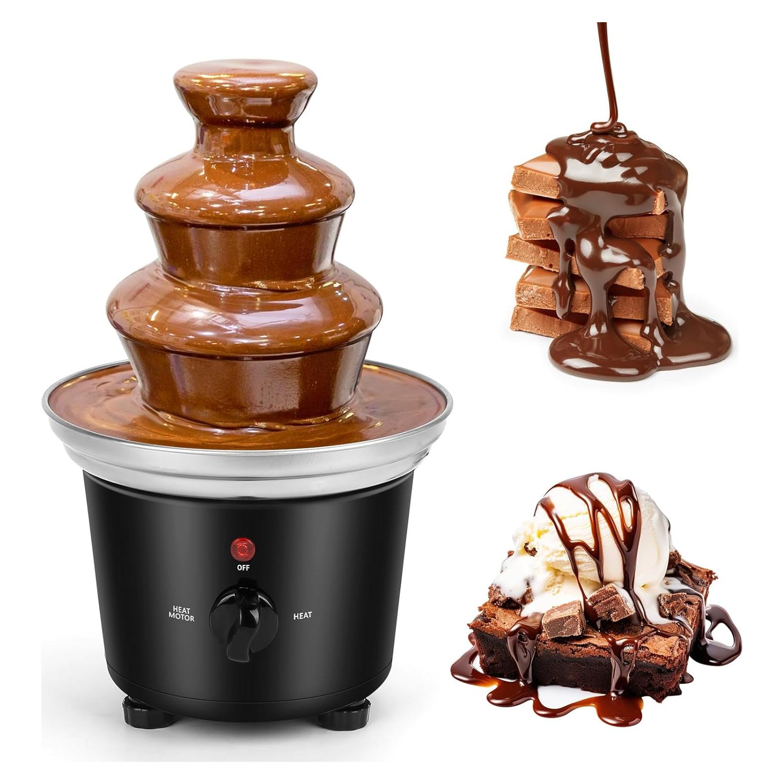 Fuente de Chocolate VAlinks CF-17C Eléctrica 3 Niveles