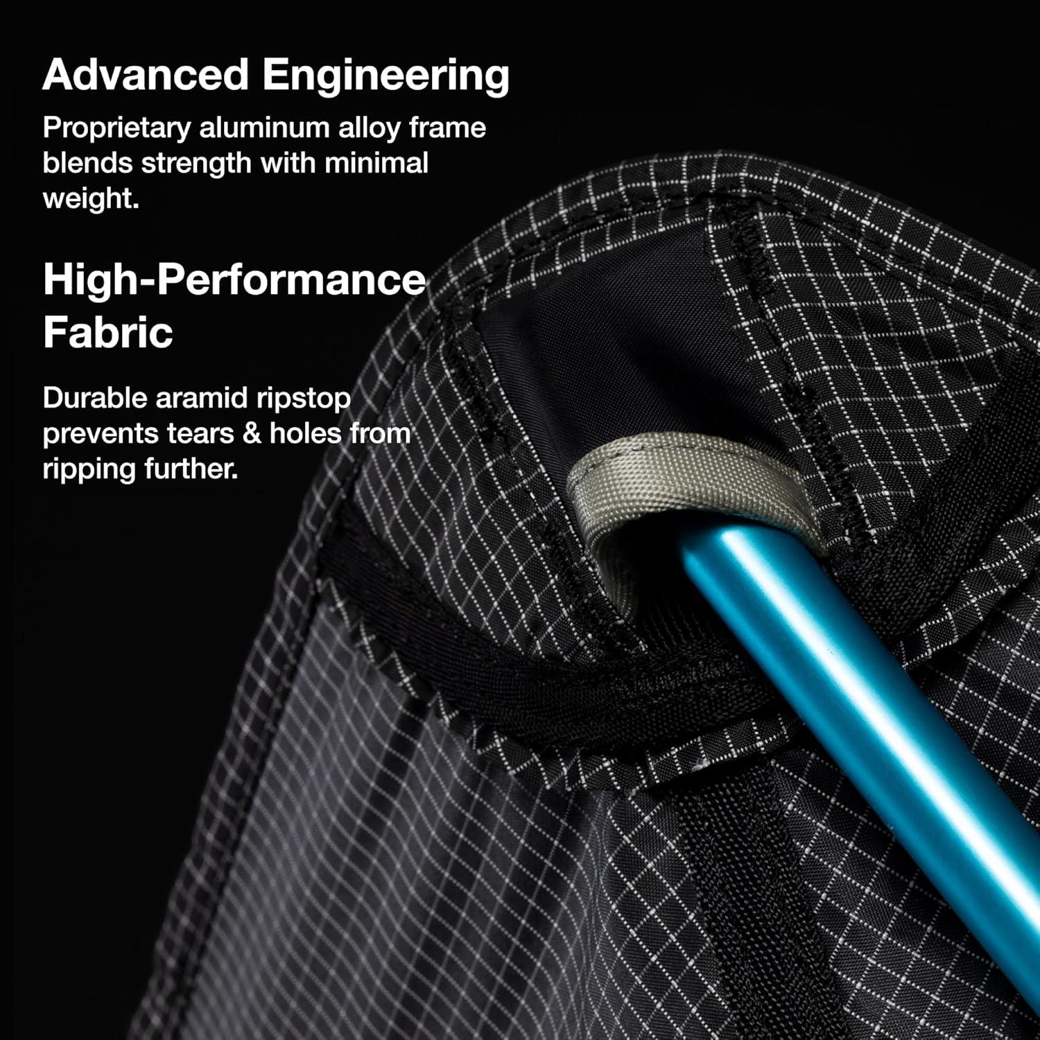 Silla de Camping Ultraligera Helinox Chair Zero Negra 0.5kg