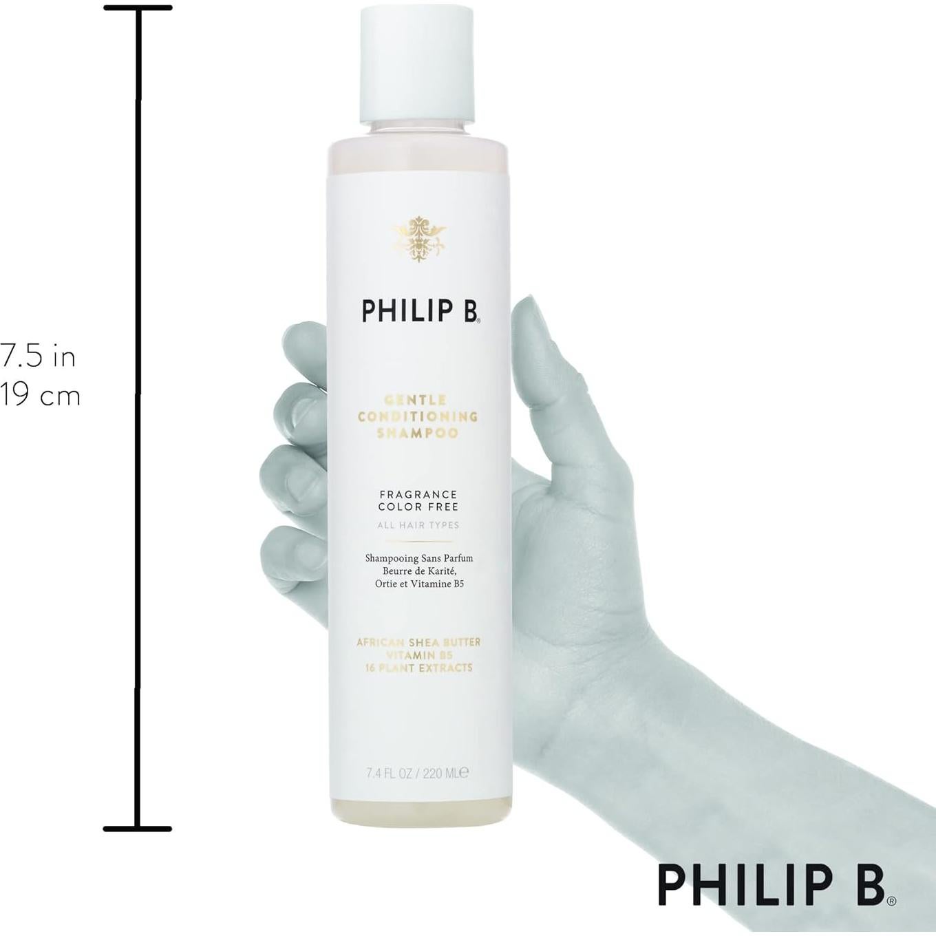 Champú Acondicionador Suave Philip B 220 ml Sin Fragancia