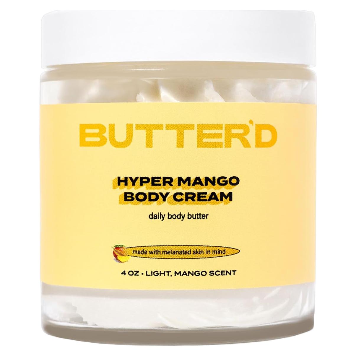 Crema Corporal Butter'd Bodycare 113.4 g Hidratante Mango