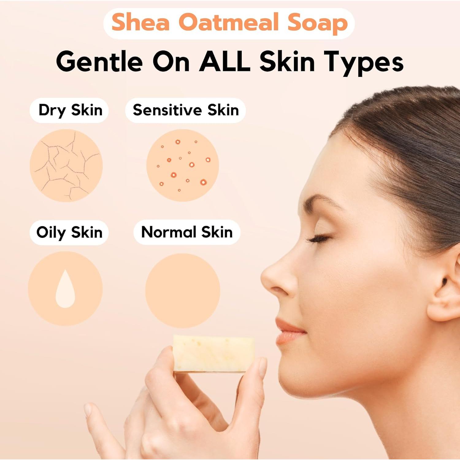 Jabón Natural de Avena ECO ROOTS - Hidratante 340g