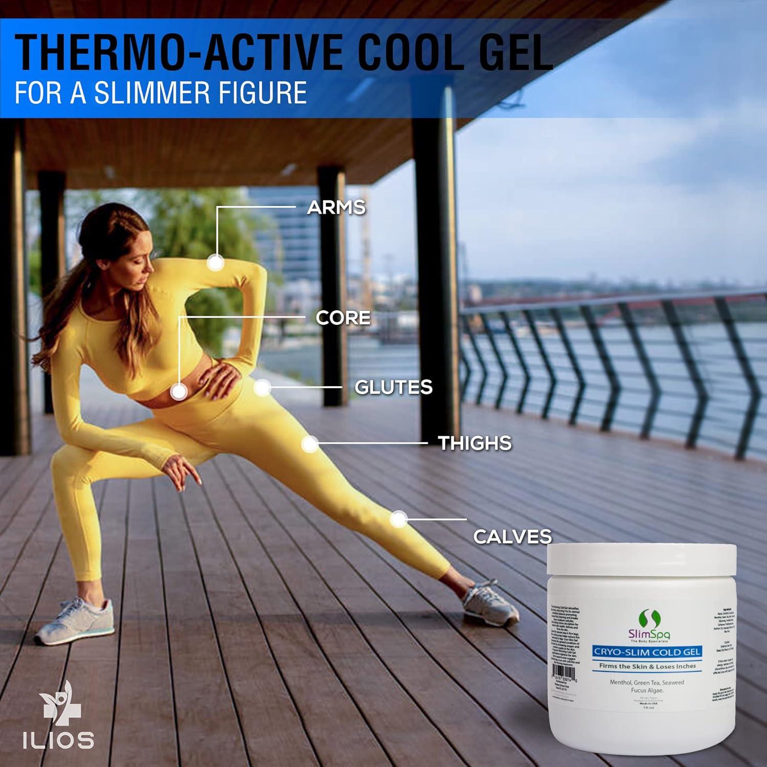 Gel Frío SlimSpa Cyro-Slim 453g - Anticelulitis y Reafirmante