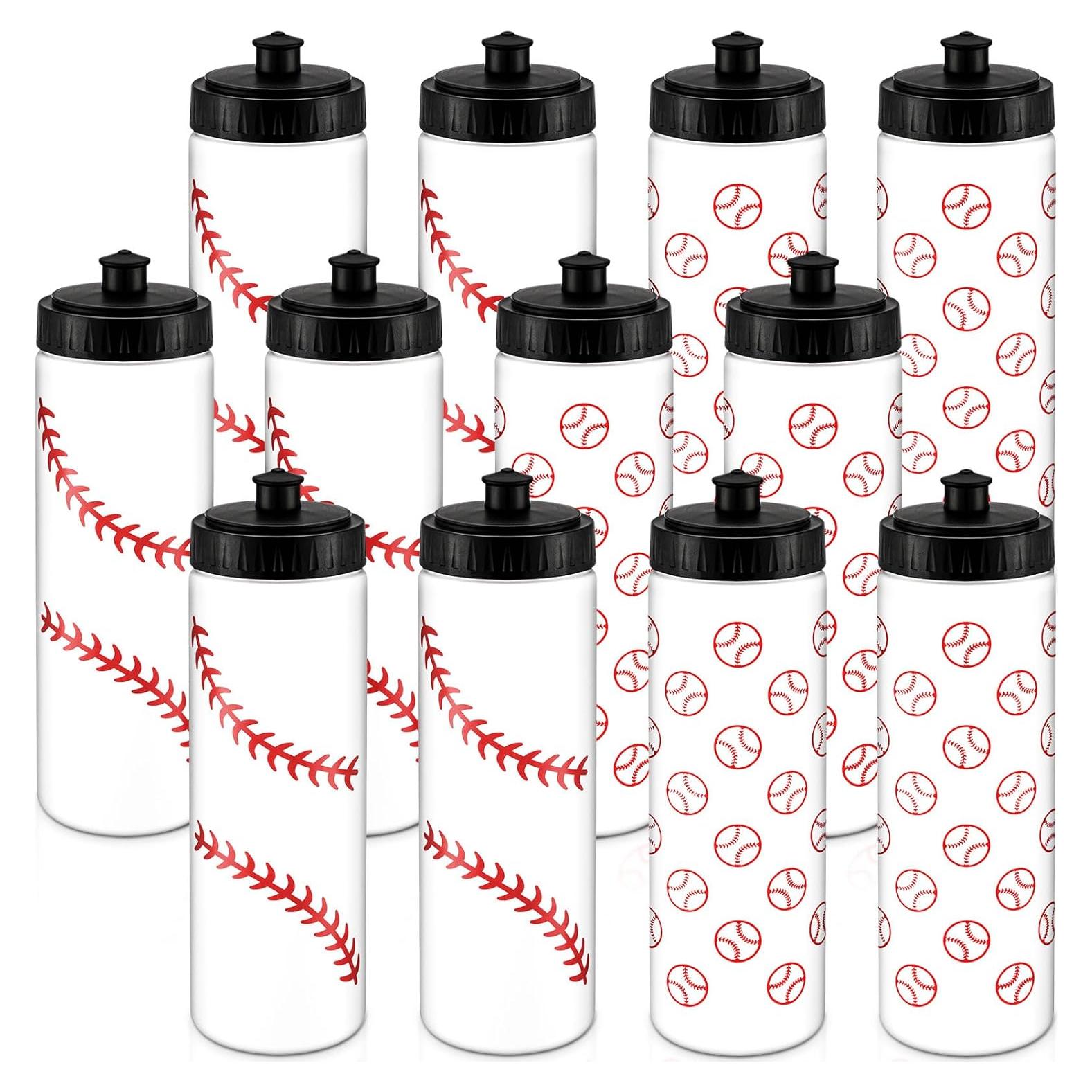 Botella de Agua Reutilizable Skybooly 590 ml Béisbol Pack 12