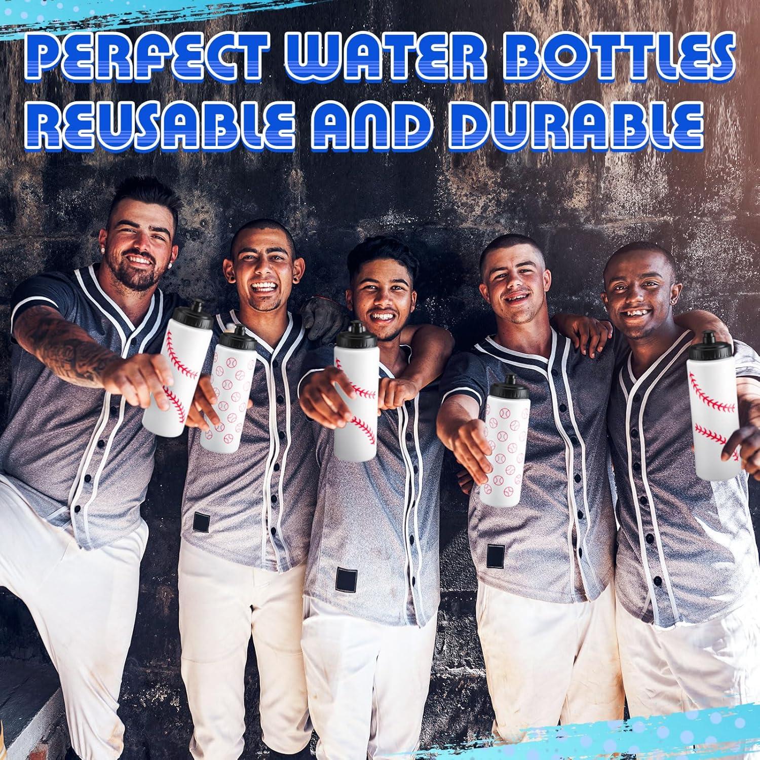 Botella de Agua Reutilizable Skybooly 590 ml Béisbol Pack 12