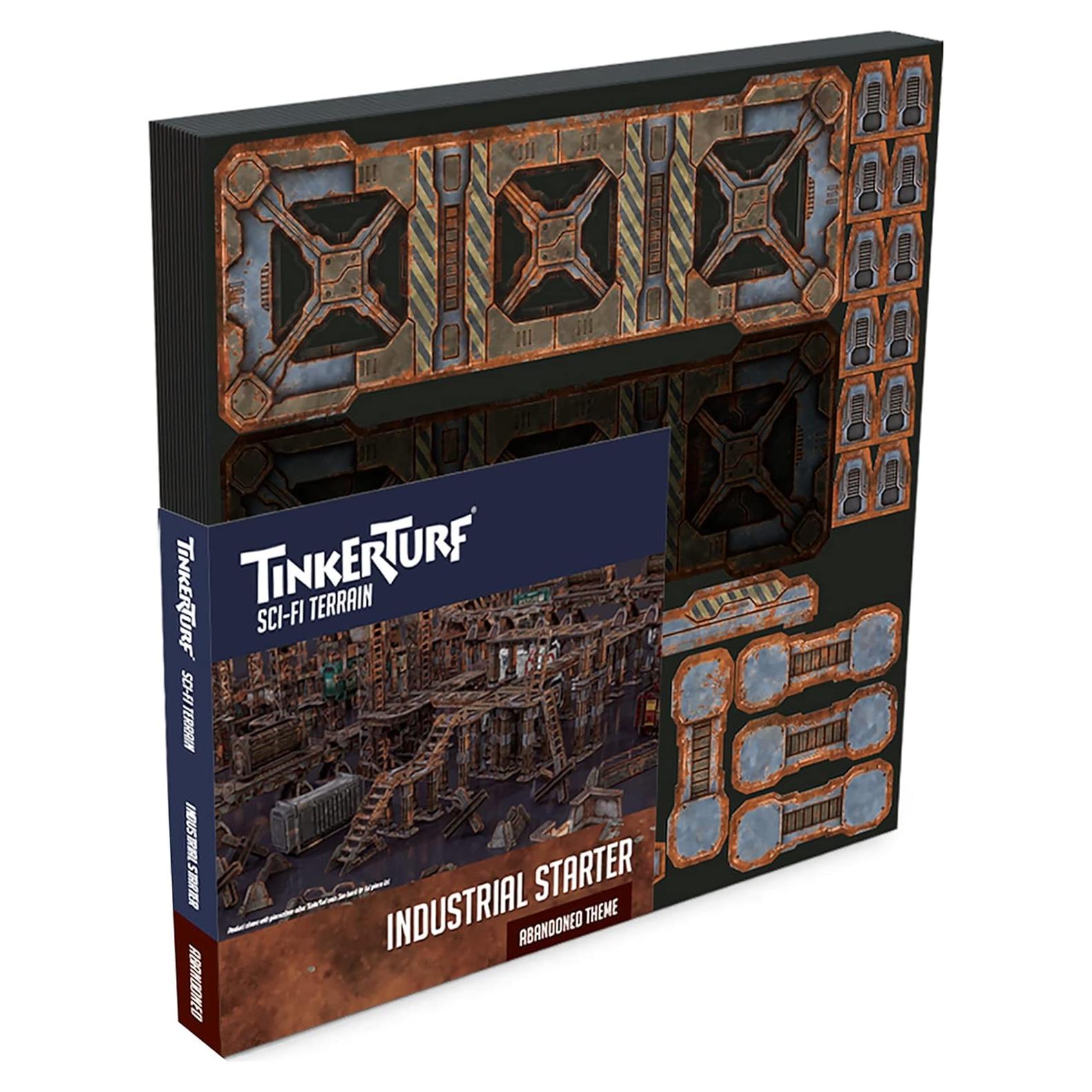 Set Inicial Industrial TinkerTurf Tema Abandonado 1.38kg