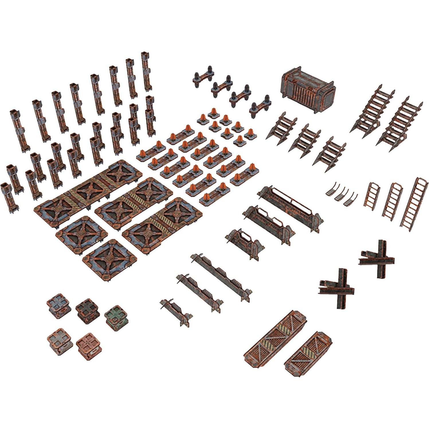 Set Inicial Industrial TinkerTurf Tema Abandonado 1.38kg