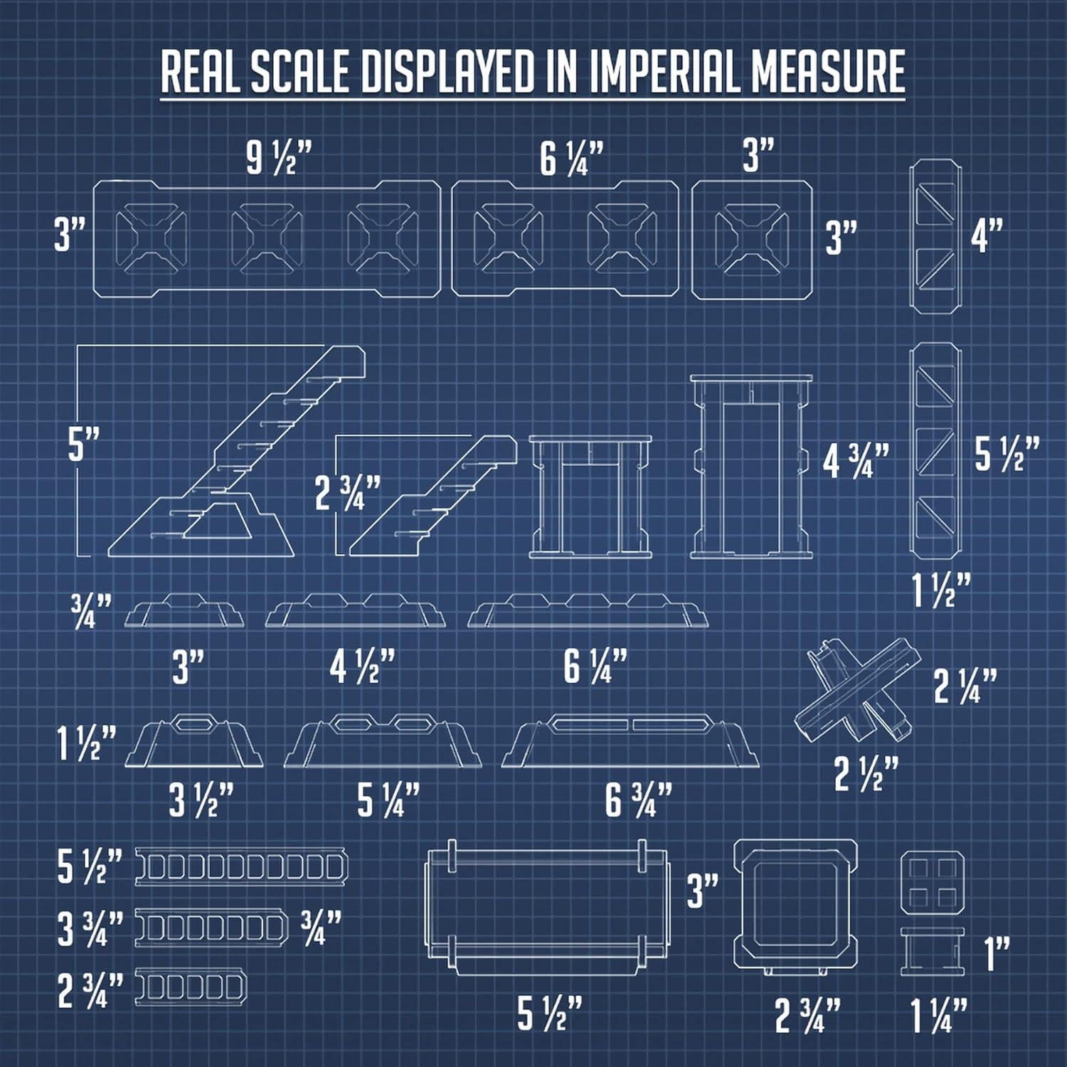 Set Inicial Industrial TinkerTurf Tema Abandonado 1.38kg