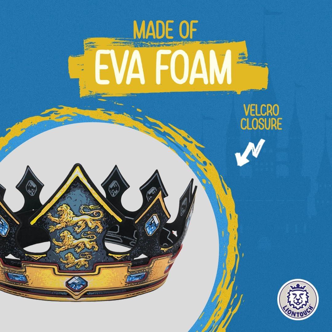 Corona Triple León Liontouch para Niños 3-8 Años - Juguete de Rol