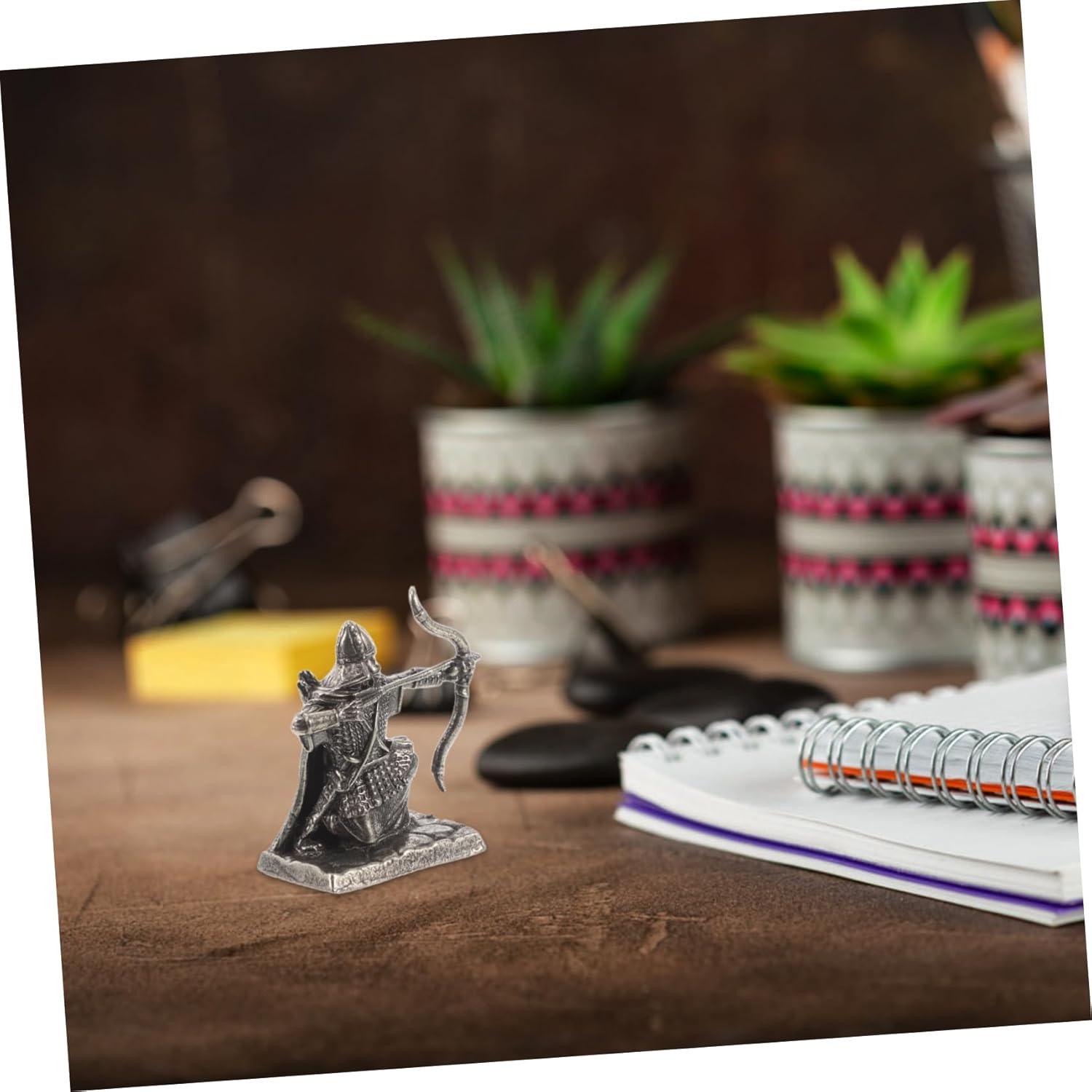 Estatuilla Caballero Vintage Ibasenice 3x3x1.5cm Decoración