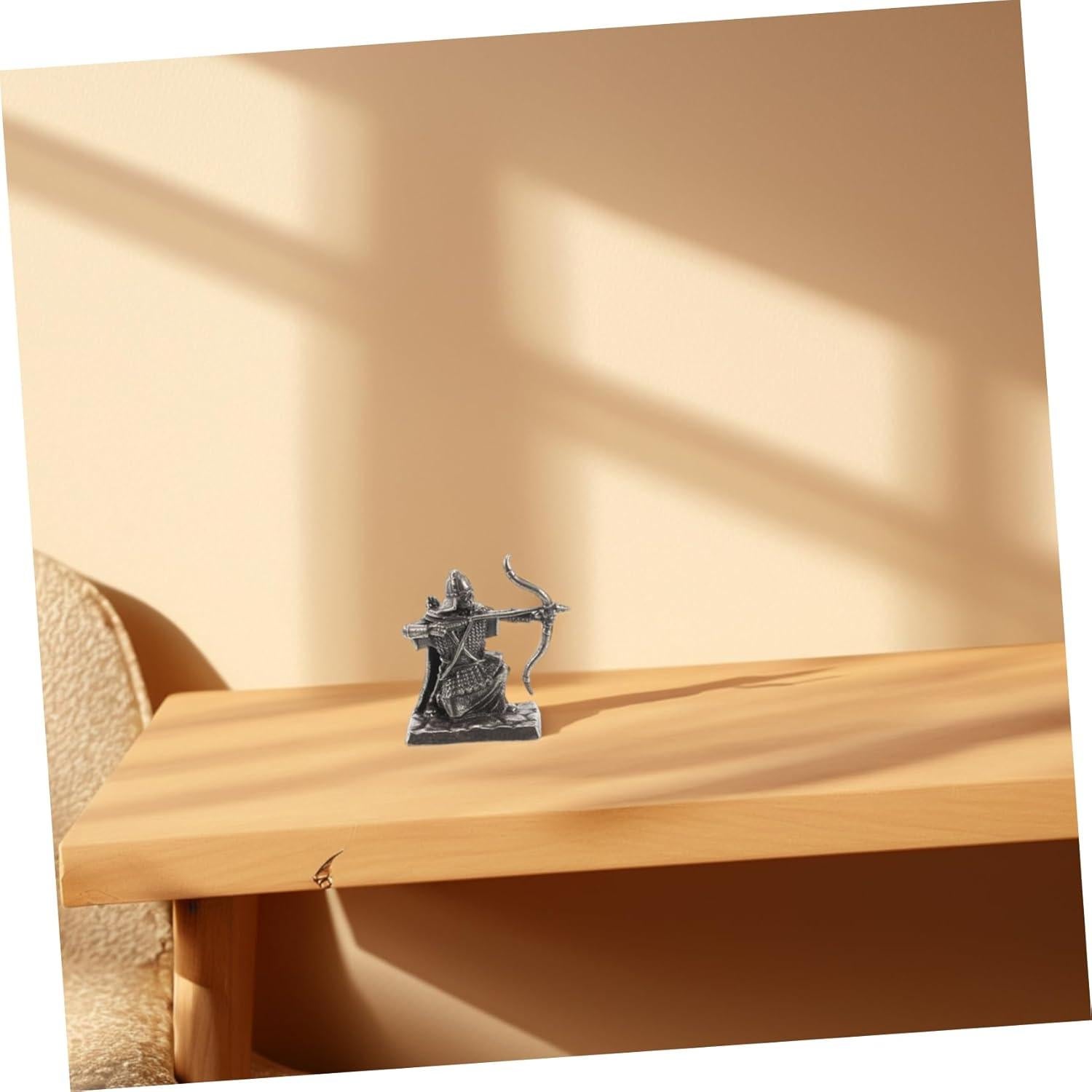 Estatuilla Caballero Vintage Ibasenice 3x3x1.5cm Decoración