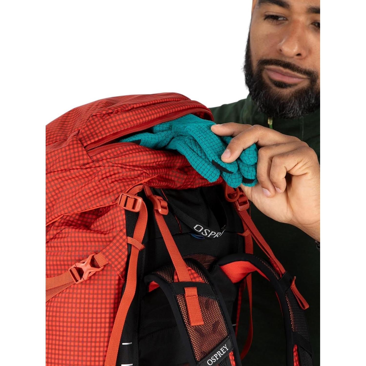 Mochila Osprey Talon Pro 43L para hombres Naranja Marte S/M