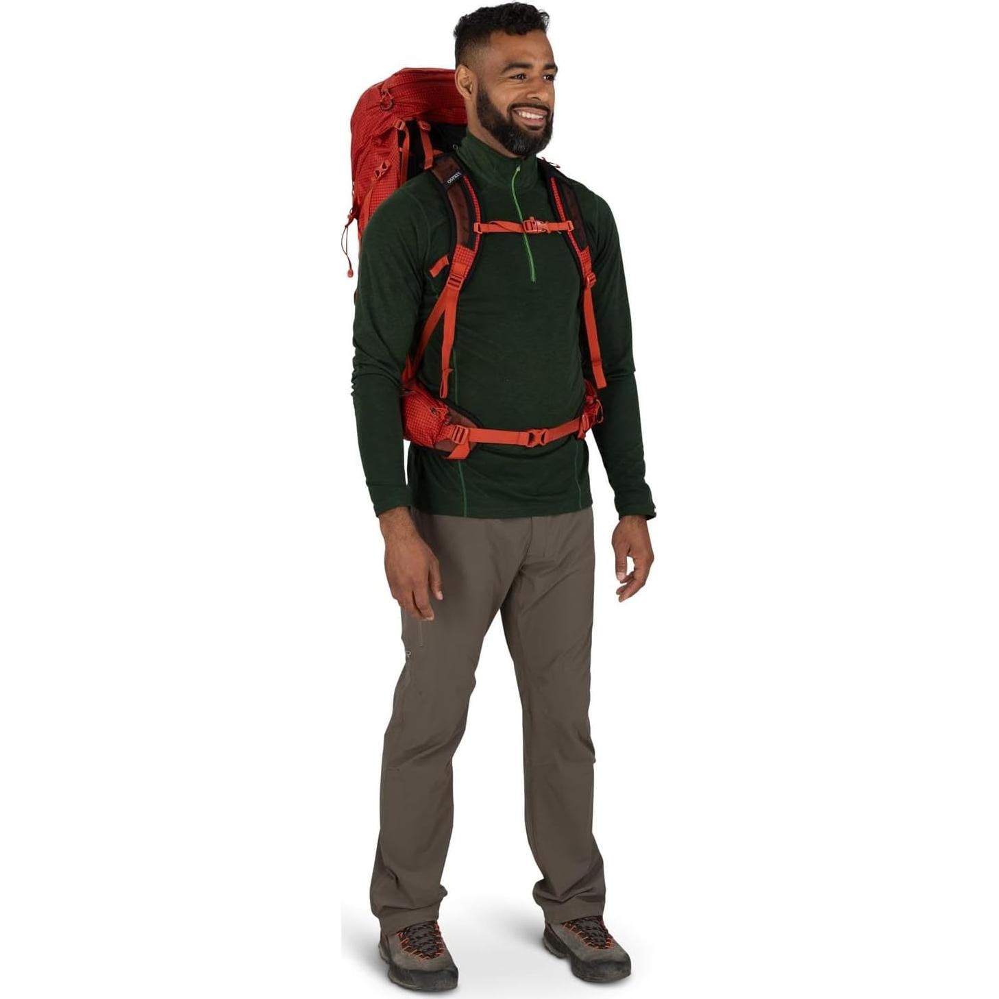Mochila Osprey Talon Pro 43L para hombres Naranja Marte S/M