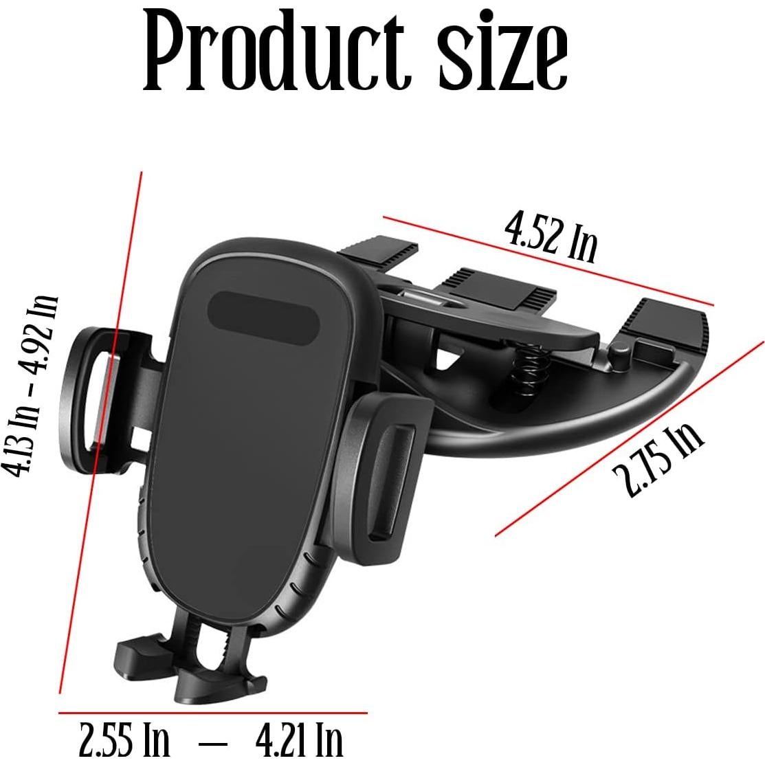 Soporte para Teléfono en Coche BELOMI Ajustable 360°