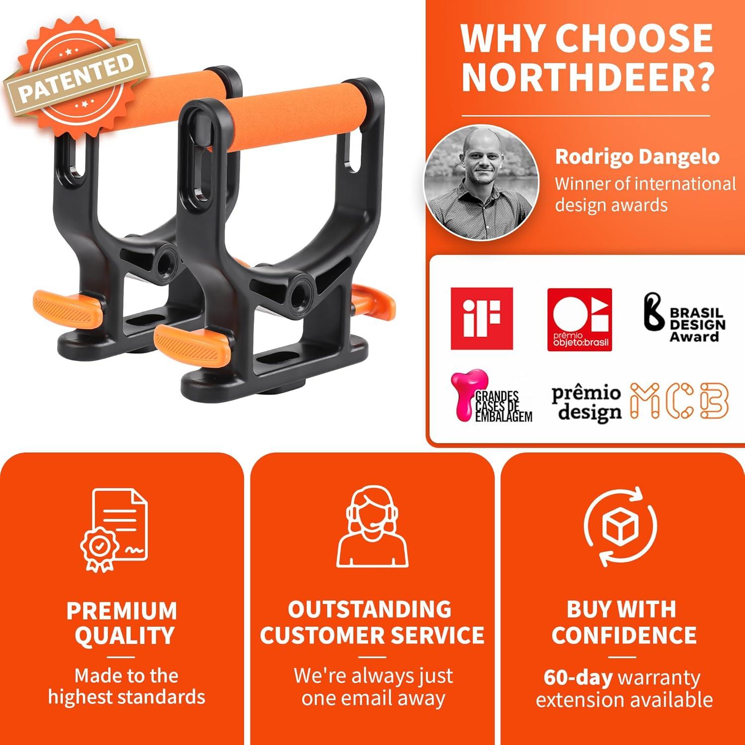 Banda de Resistencia Ajustable Northdeer con Mangos Potencia