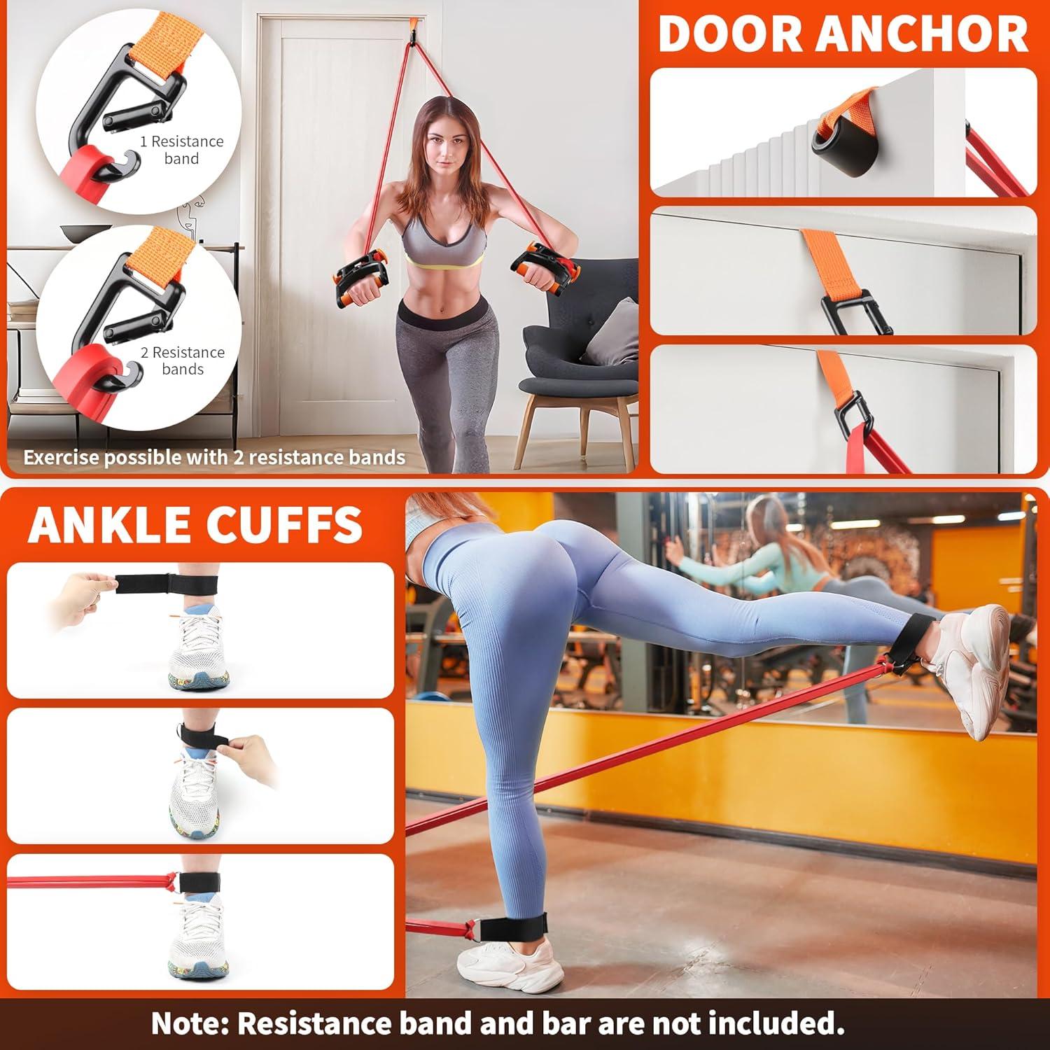 Banda de Resistencia Ajustable Northdeer con Mangos Potencia