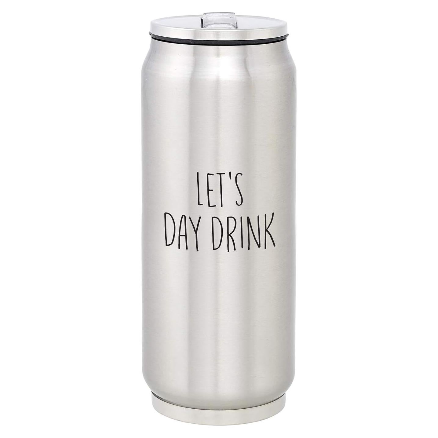 Lata Térmica Aislada SIPS Bebidas Acero Inoxidable 355ml