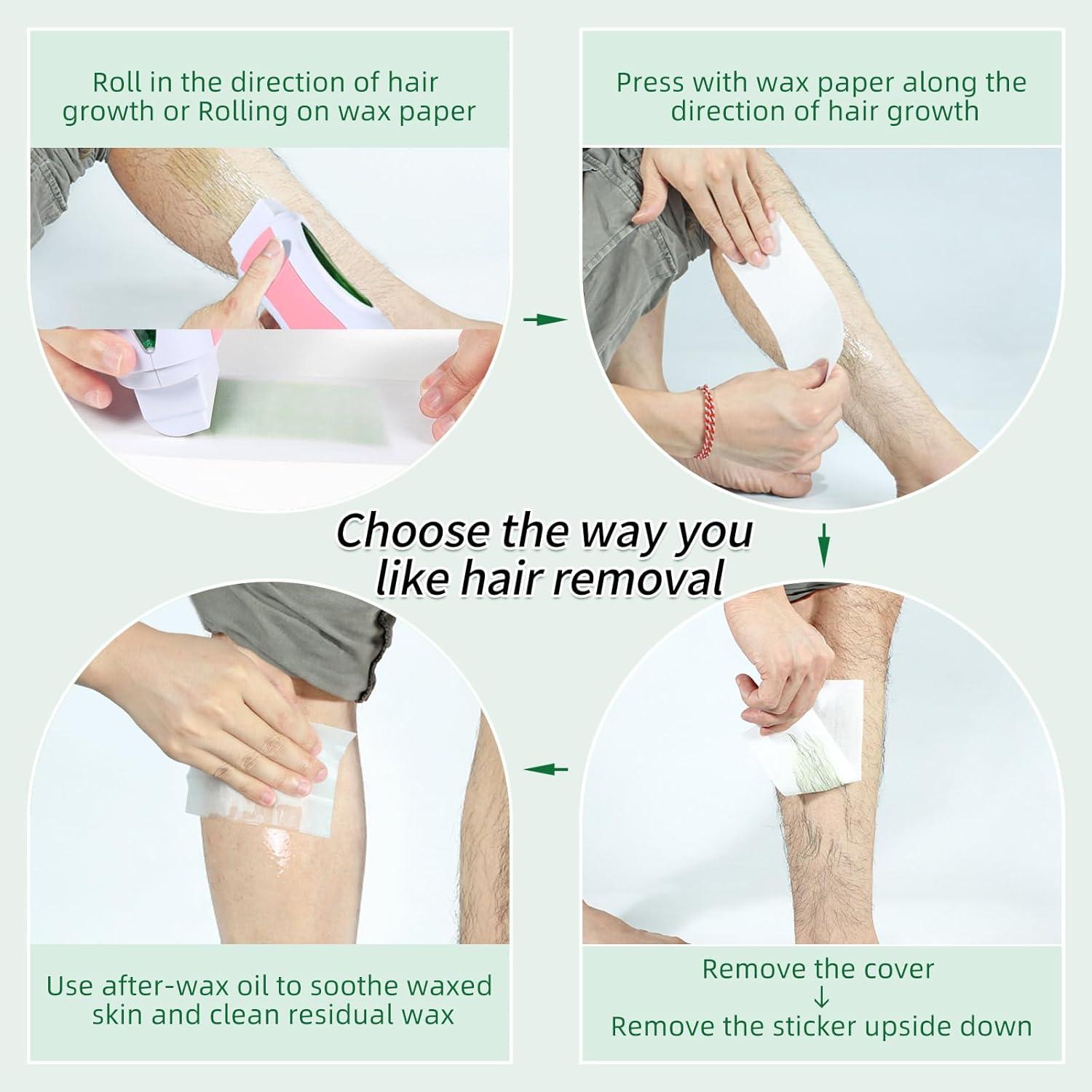 Kit de Cera para Depilación Liddy Dance 100g x 2 para Piel Sensible