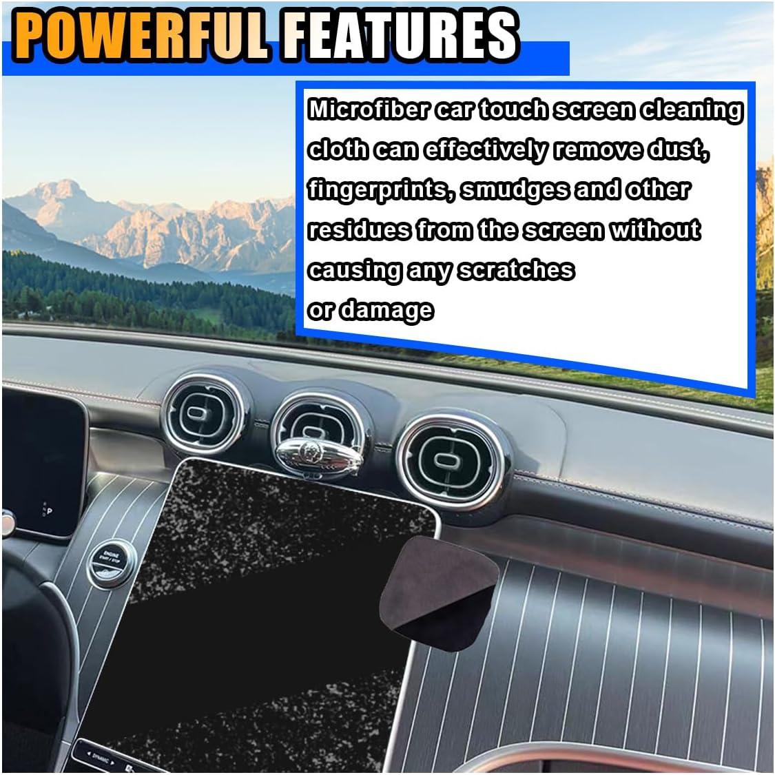 Paño Limpiador de Pantalla Táctil de Coche KITUREK 10.5x10.5cm