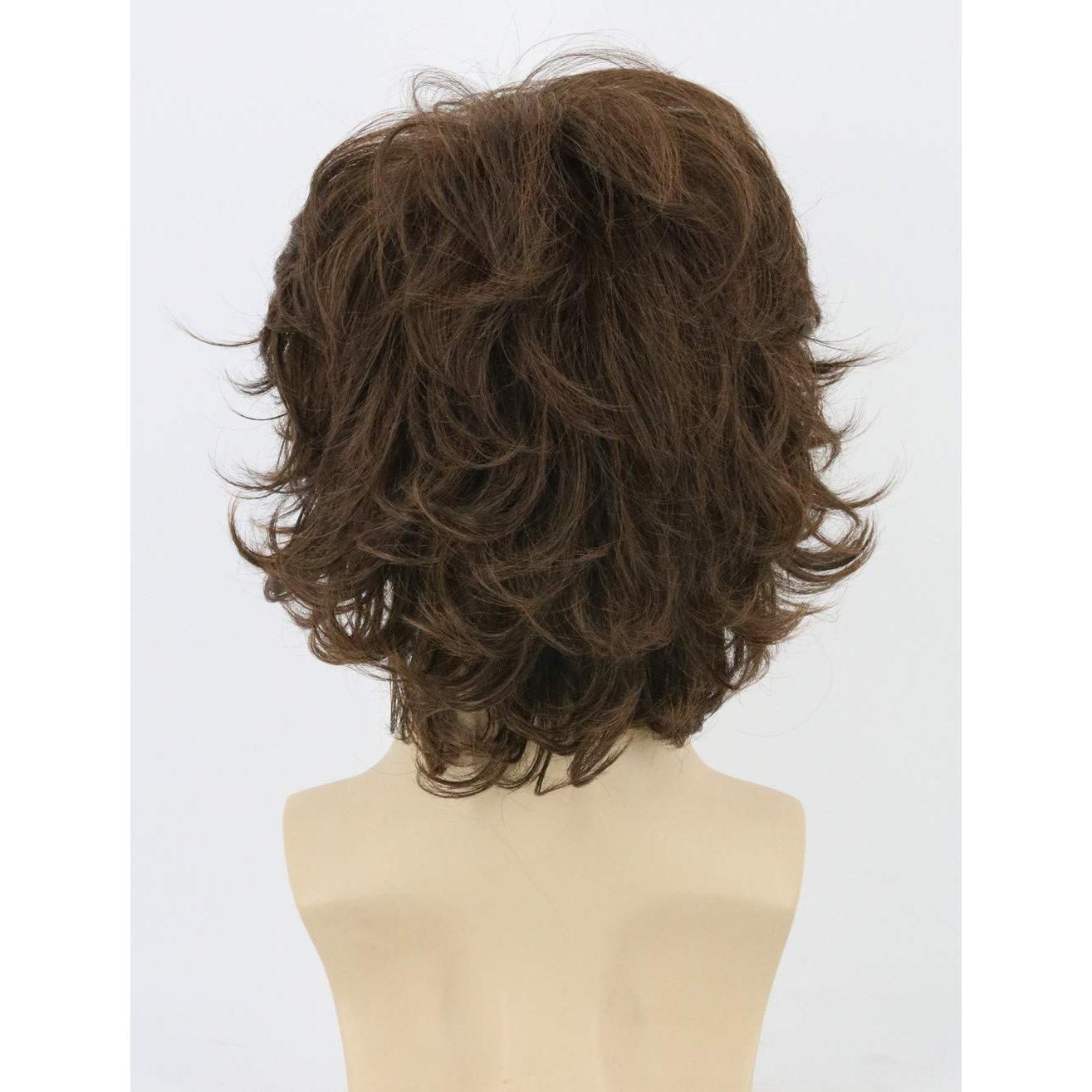 Peluca Hombre Retro Castaña 70s + Gorro y Barba