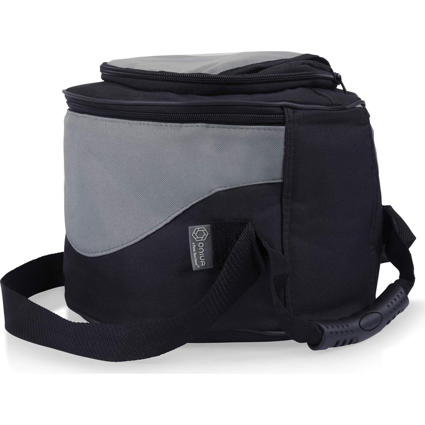 Parrilla Portátil ONIVA 10" y Enfriador 6 Latas