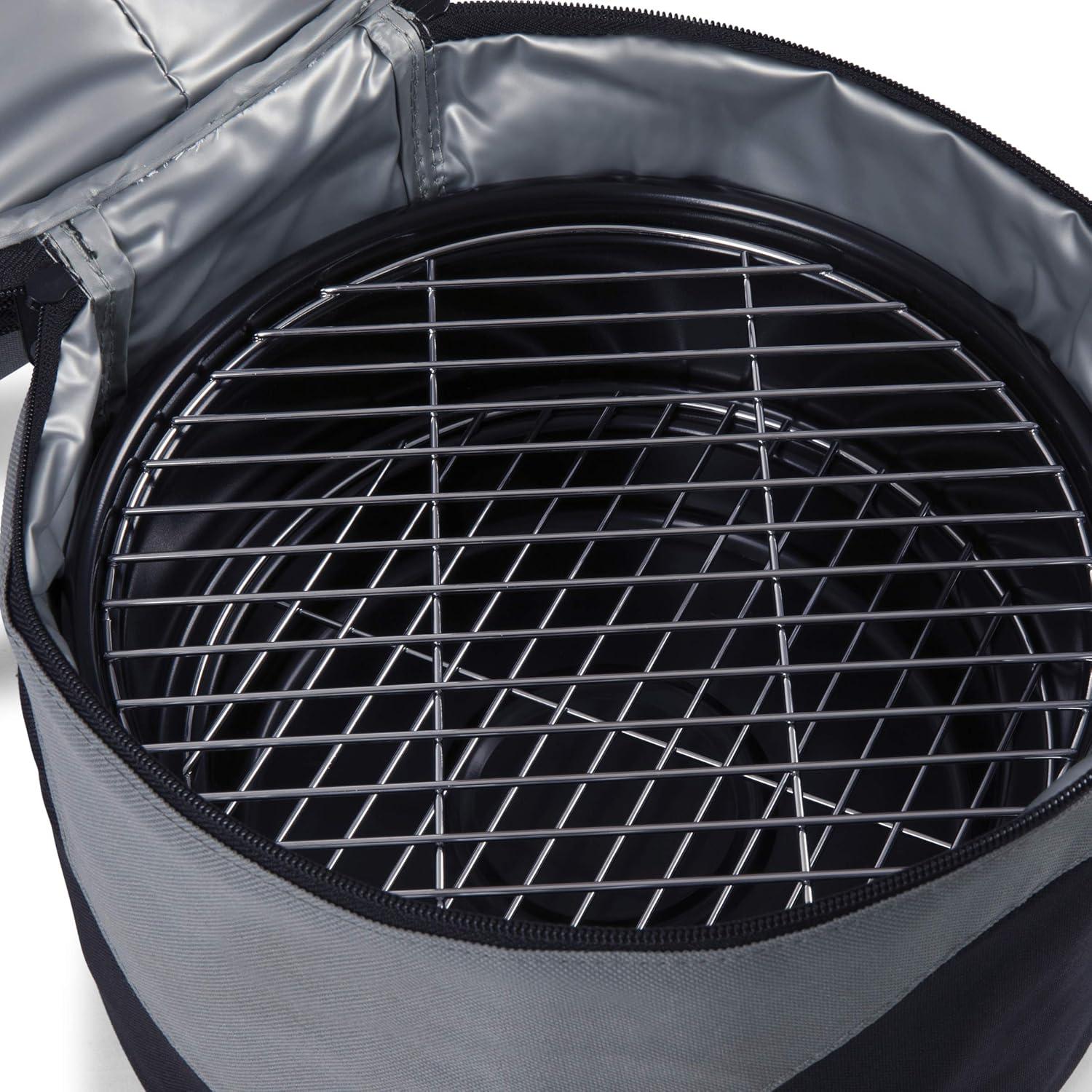 Parrilla Portátil ONIVA 10" y Enfriador 6 Latas