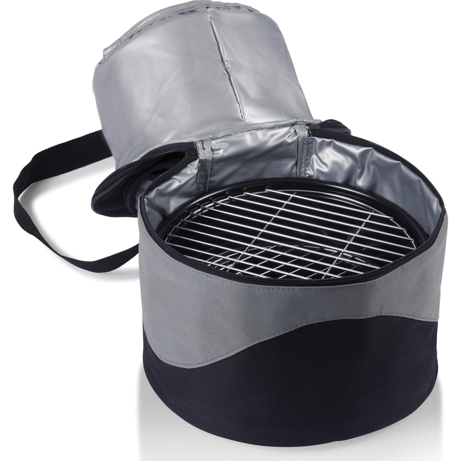 Parrilla Portátil ONIVA 10" y Enfriador 6 Latas