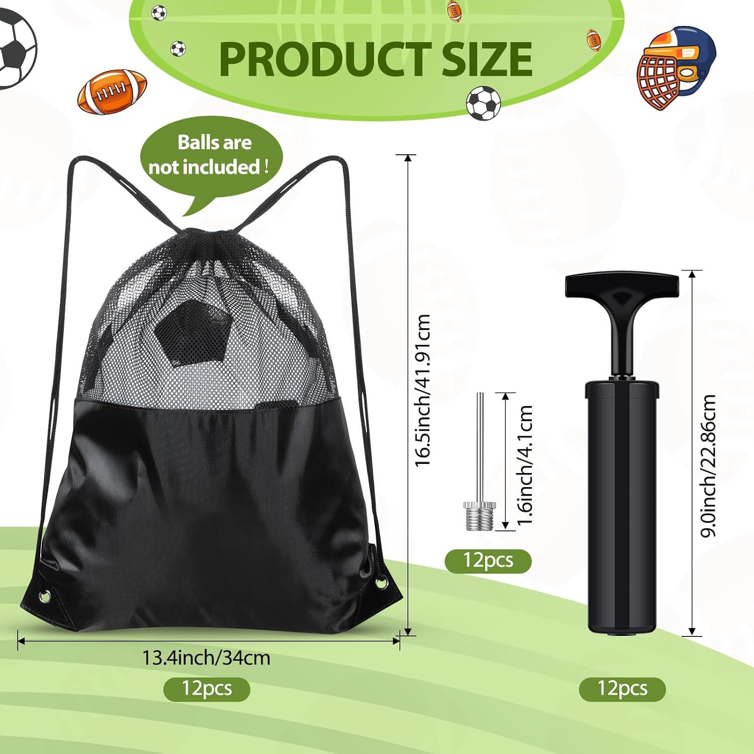 Conjunto de 12 Bombas de Pelotas y 12 Bolsas de Malla Foilswirl