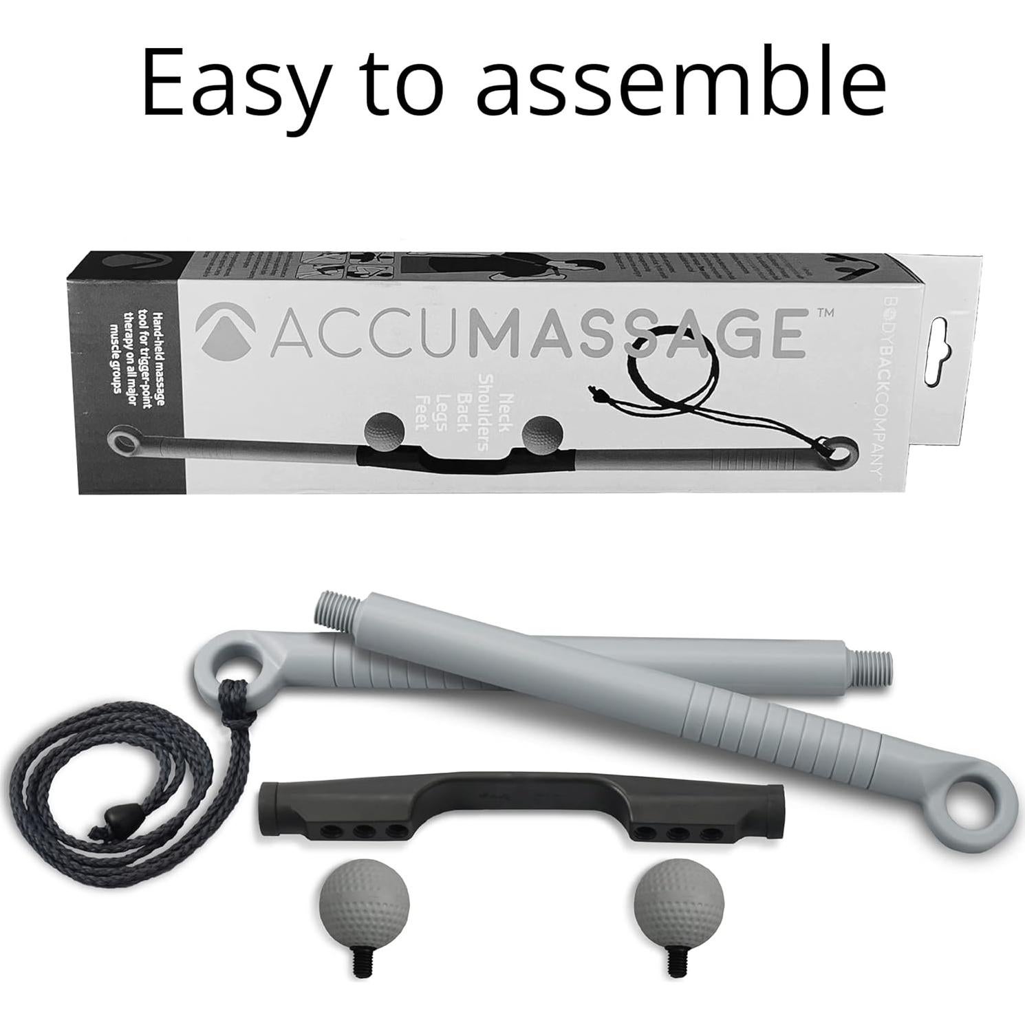 Body Back AccuMassage - Masajeador Shiatsu y Percusión 2 en 1