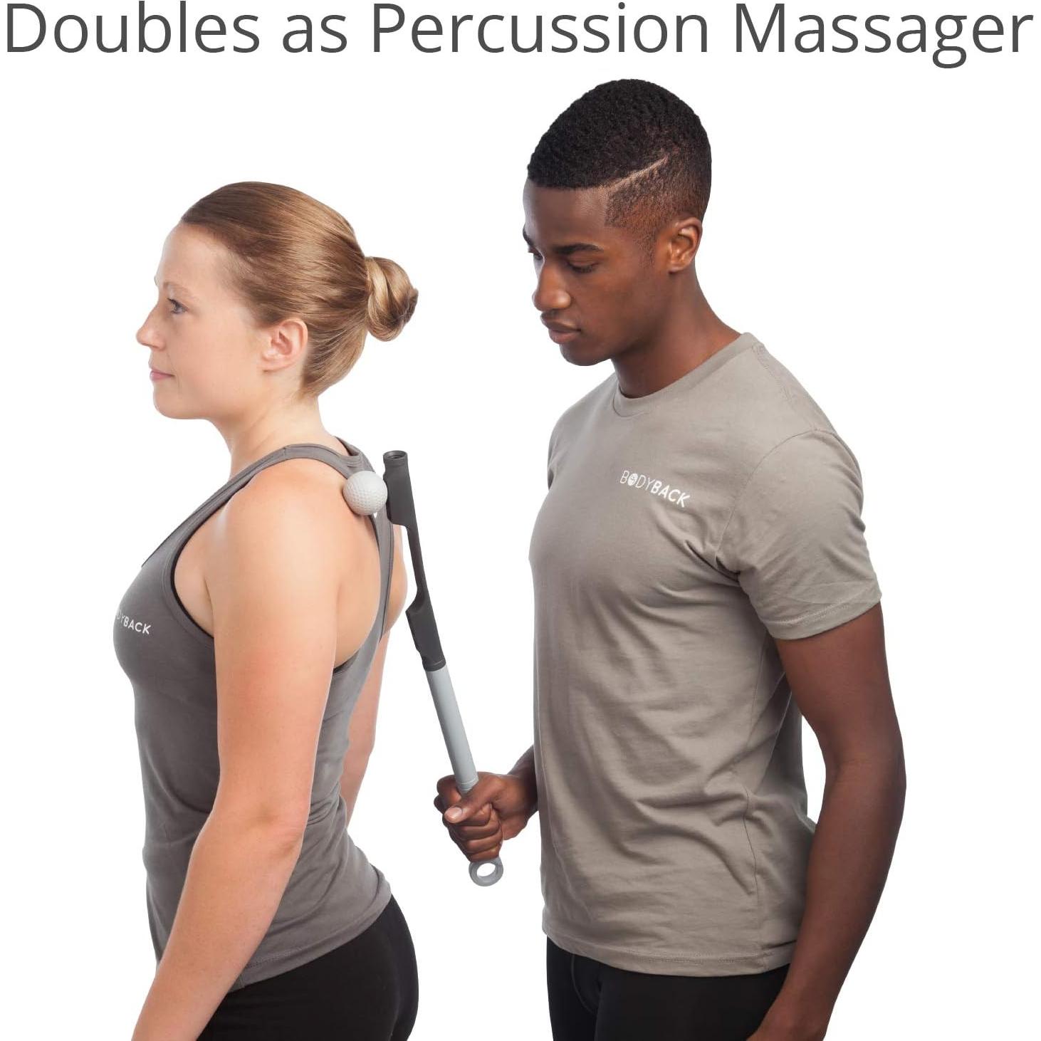 Body Back AccuMassage - Masajeador Shiatsu y Percusión 2 en 1