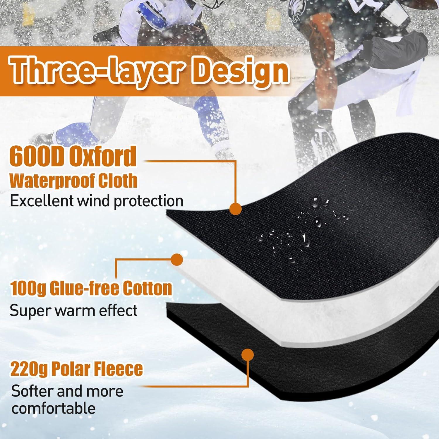 Bolsa Calentadora de Manos Biubee para Fútbol - Negro