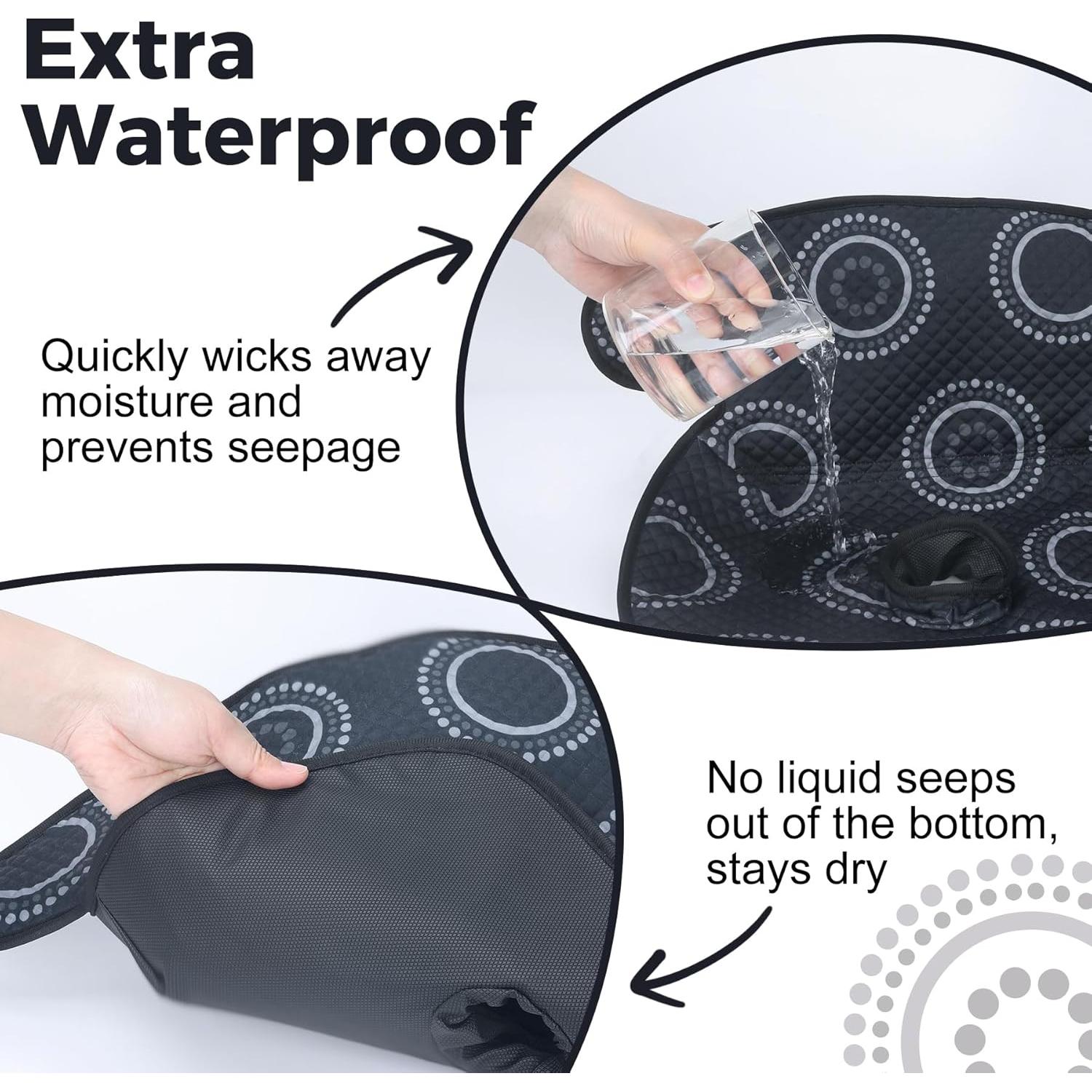 Protector de Asiento de Auto LITTOBEBE Negro Impermeable