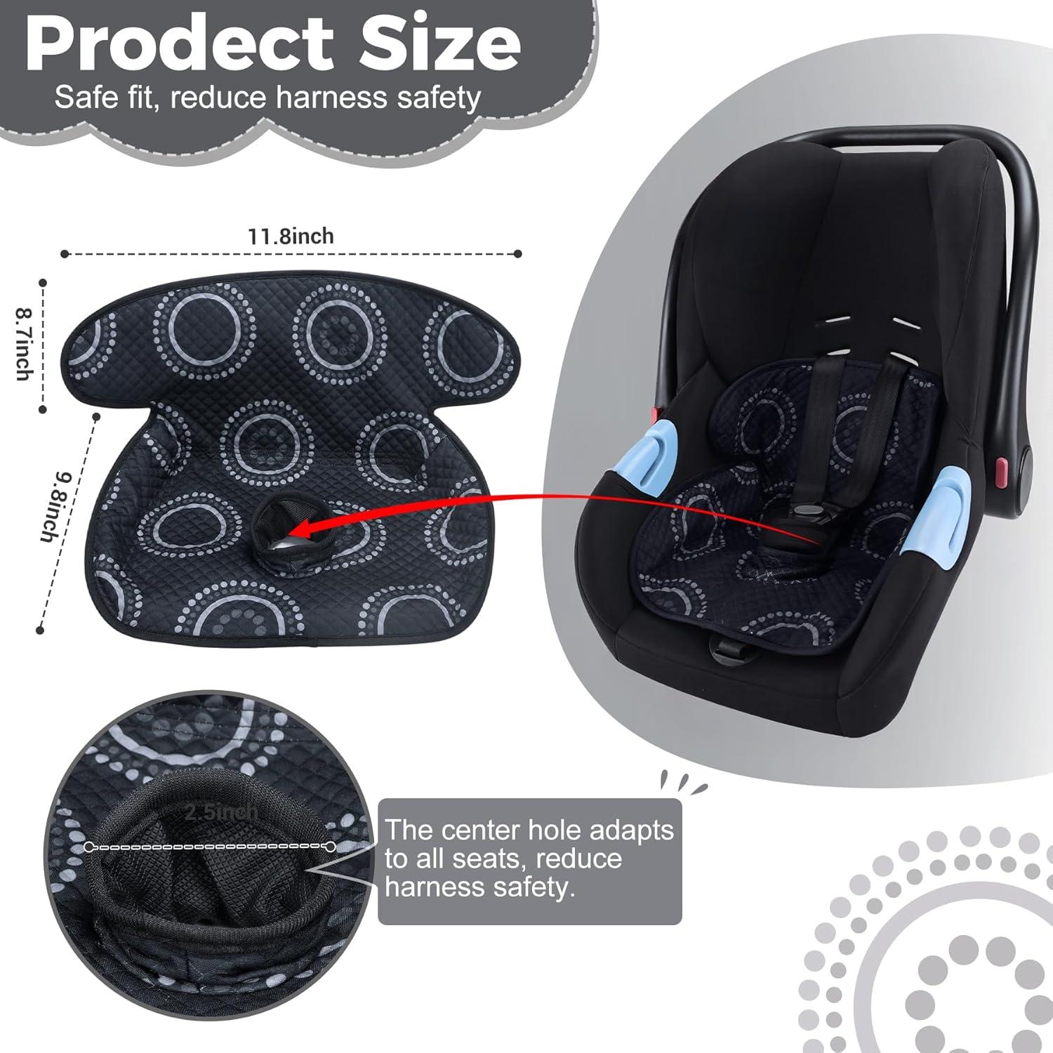 Protector de Asiento de Auto LITTOBEBE Negro Impermeable