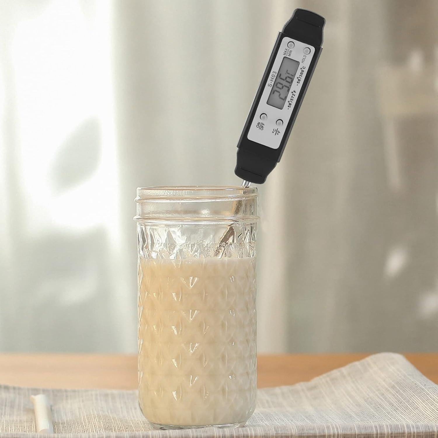 Termómetro Digital de Alimentos TOPINCN - Precisión -50°C a 300°C