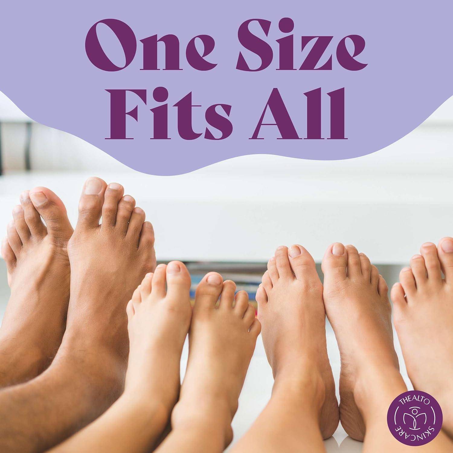 Mascarilla Exfoliante para Pies Thealto - 5 Piezas Aroma Lavanda