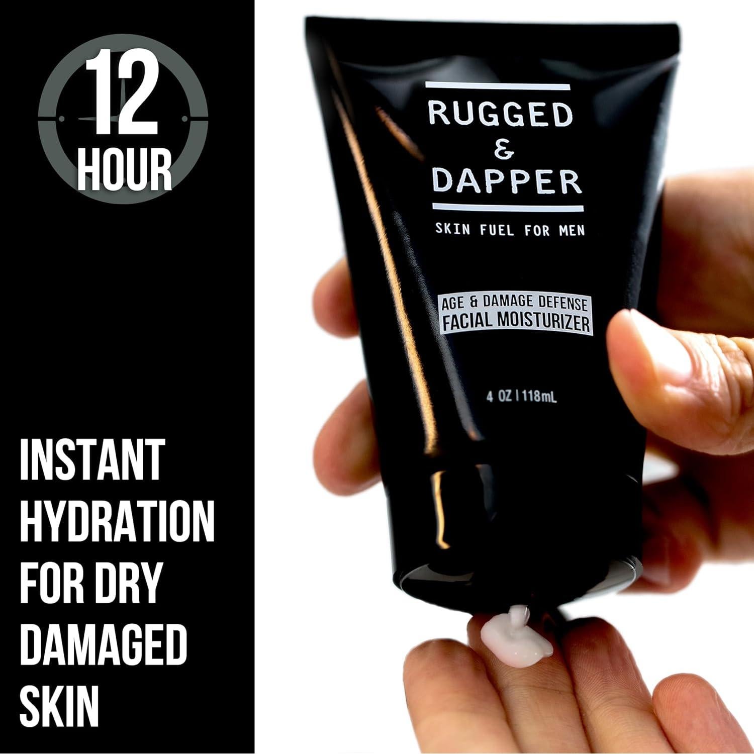 Hidratante Facial Anti-Envejecimiento Rugged & Dapper 113ml