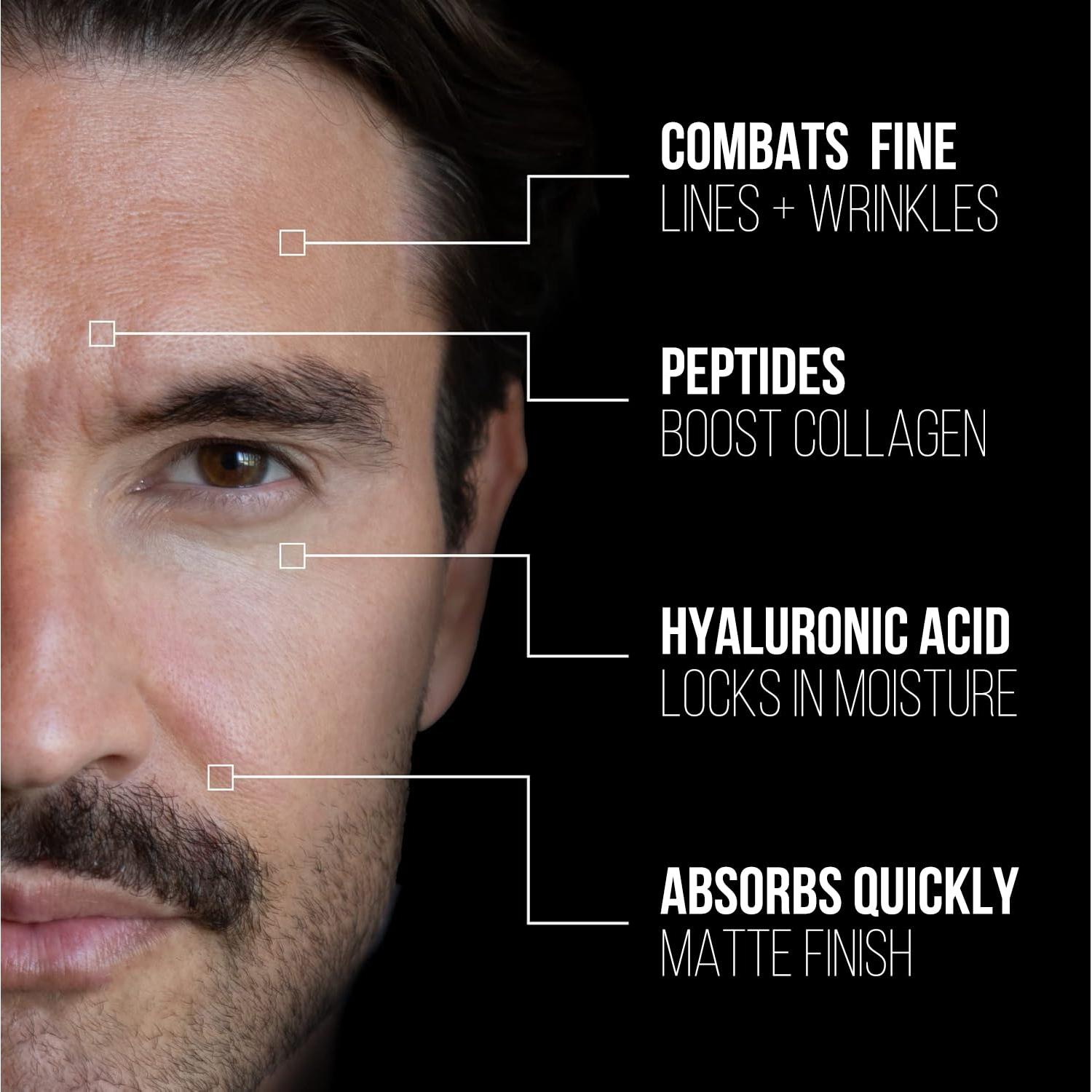 Hidratante Facial Anti-Envejecimiento Rugged & Dapper 113ml