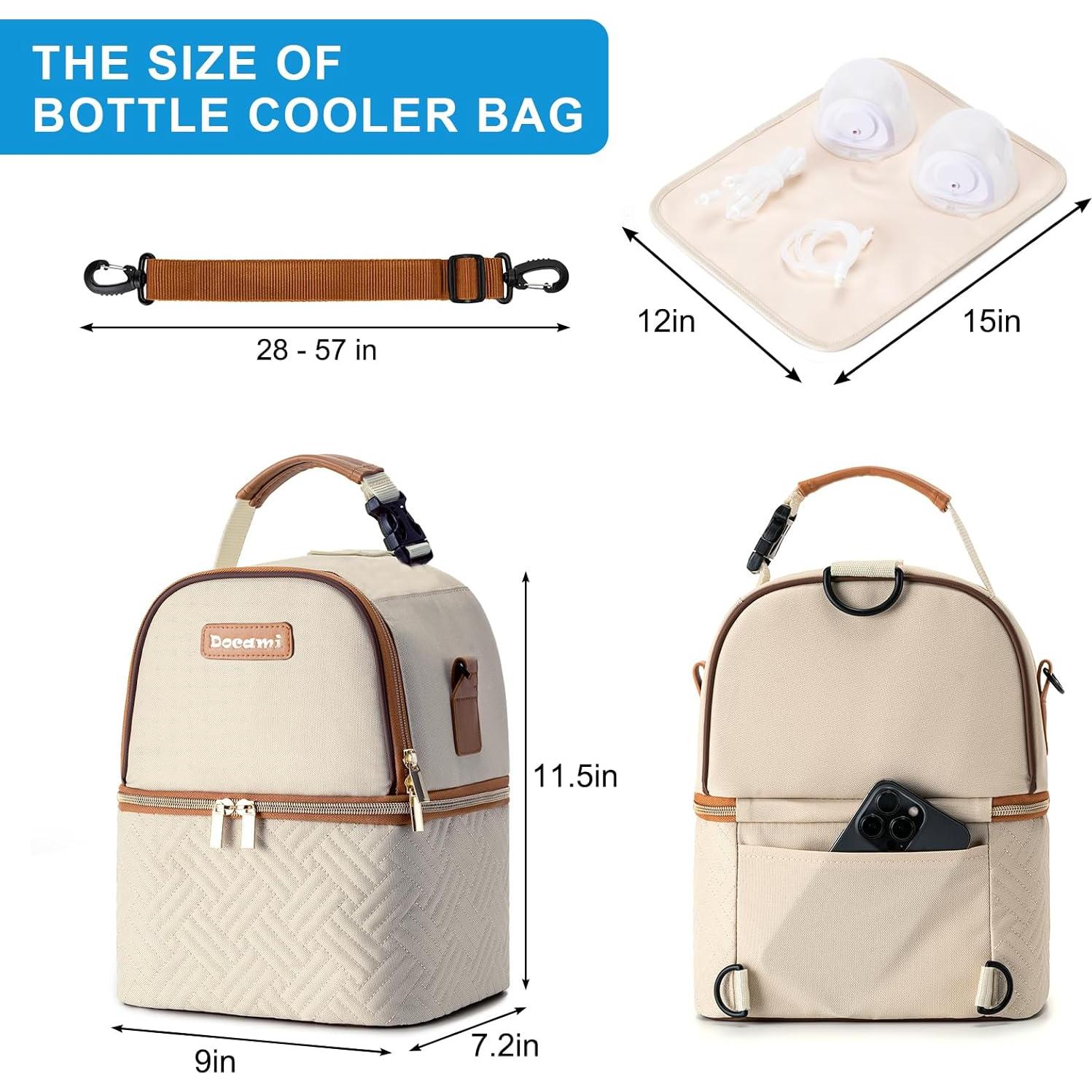 Bolsa de Enfriamiento Docami para Leche Materna 6 Botellas 266 ml