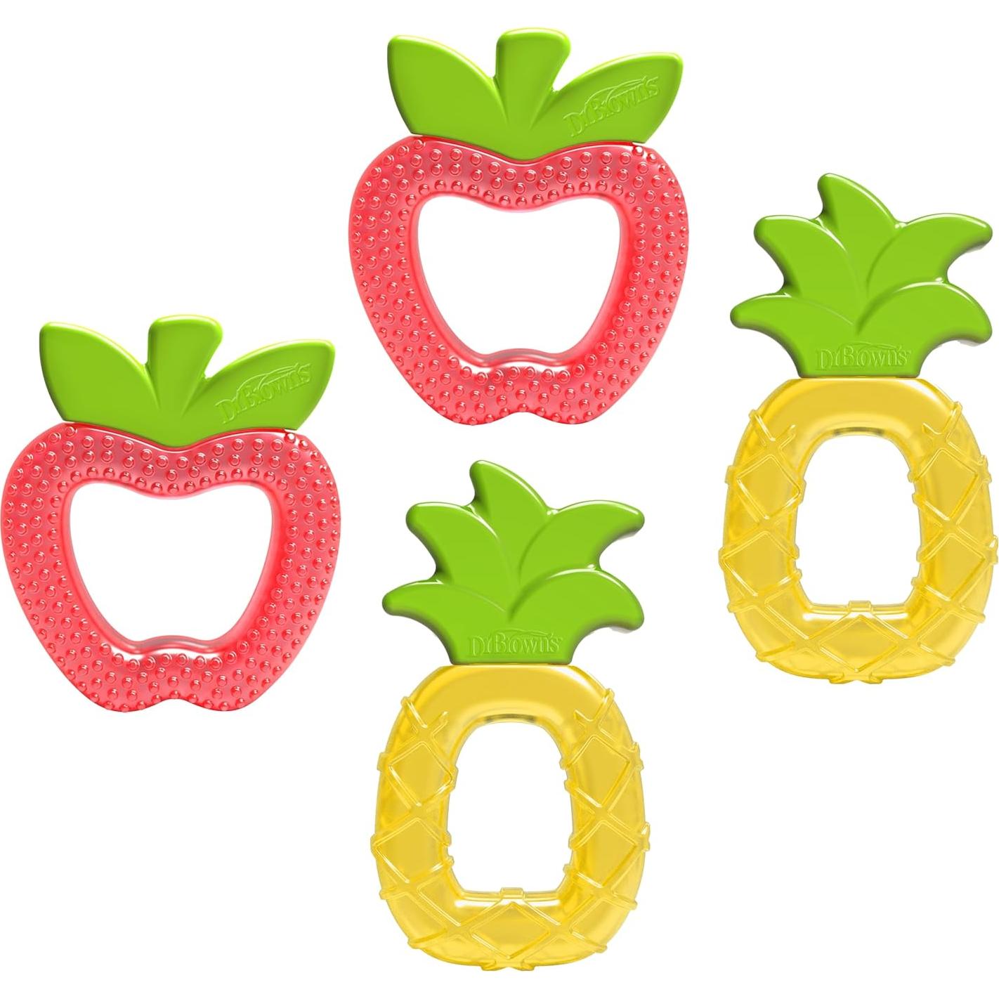 Mordedor para Bebé Dr. Brown's AquaCool 4 Piezas Piña Manzana